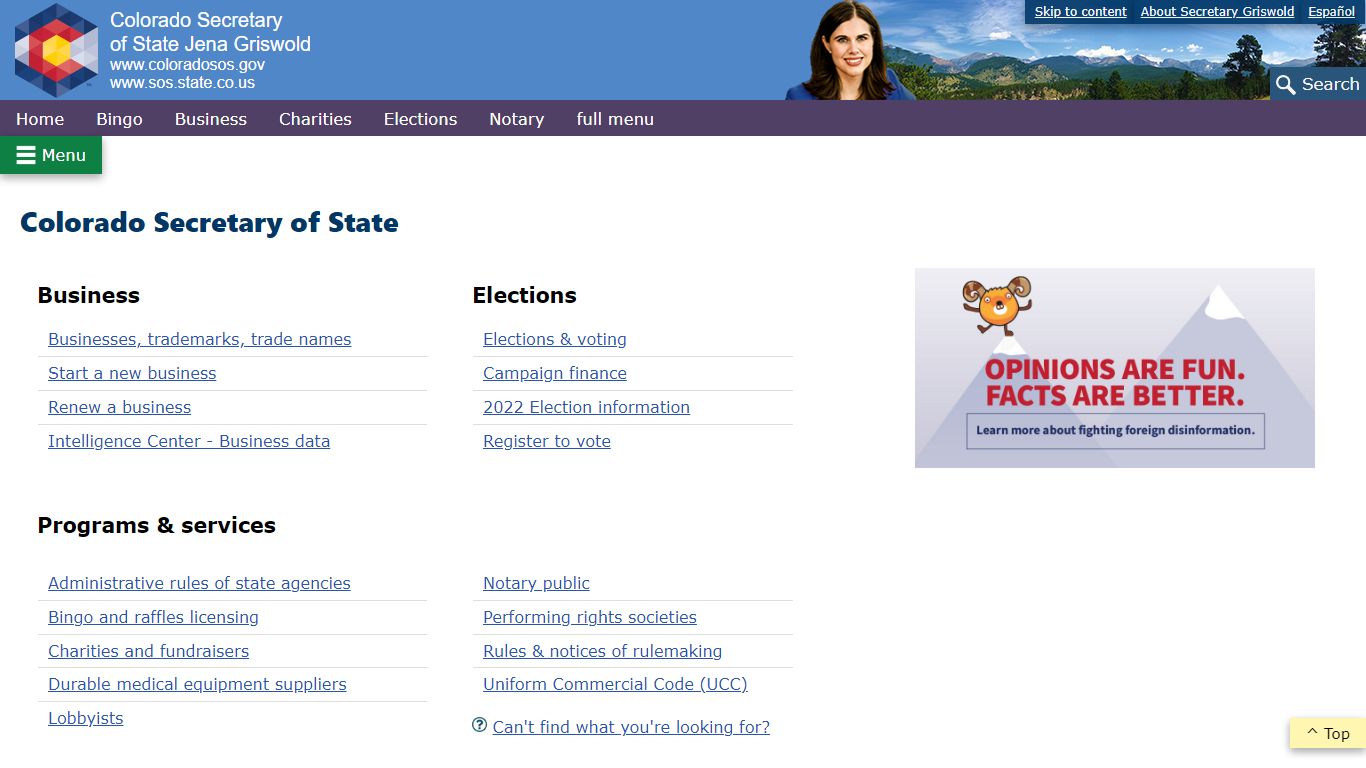 Colorado Secretary of State